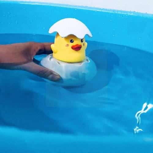 Duck Eggs Water Spray Bath Toy Cute Magic Hatching Growing Toys Toy Eggs Education Toy For Kids Duck Shower I1Q9