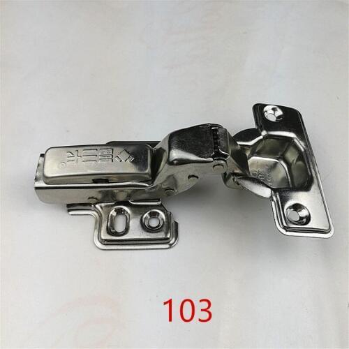 103 Insert Embed Stainless steel Hinges Hydraulic Damper Buffer Cabinet Door Hinges Soft Close Furniture hinges