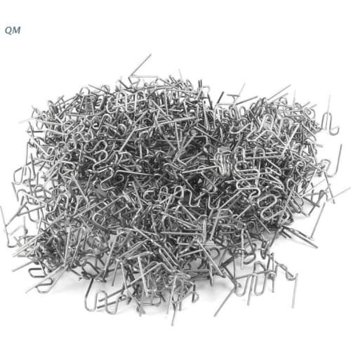 13MF 600Pcs 0.6/0.8mm Wave Flat Hot Staples For Plastic Stapler Repair Welder