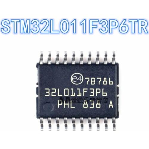 2PCS-20PCS 100% brand new original authentic STM32L011F3P6TR TSSOP-20 32L011F3P6TR 32L011F3P6TR 32-bit microcontroller chip 32MH