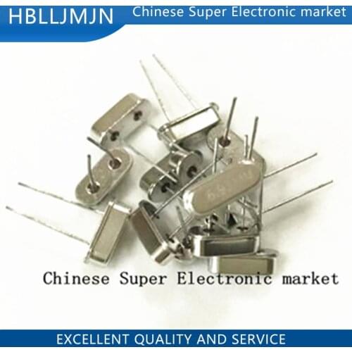 50pcs HC-49S 16.9344MHZ 16.9344M Passive Quartz crystal resonator 49S Crystal Oscillator New products and ROHS