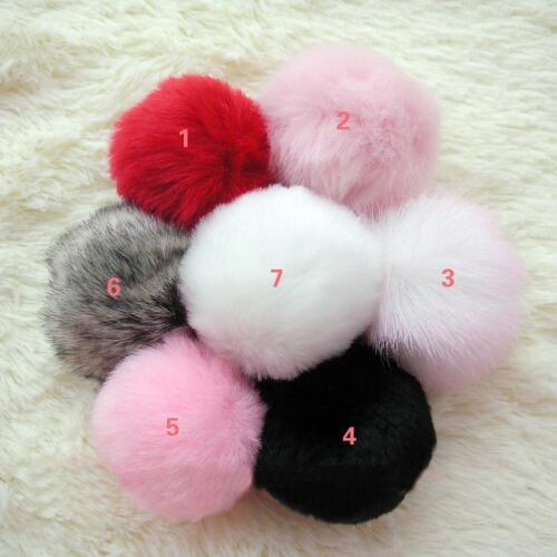 Free Shipping 12 colors fake fur ball for key ring or party decoration gift and bag accessories