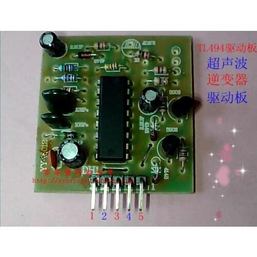 Free Shipping! Ultrasonic inverter TL494 driver board high frequency machine single silicon SEOR