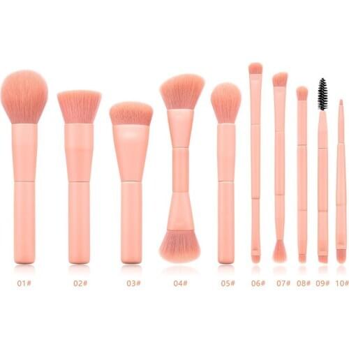 Double Ended Complexion Brush Face Concealer Powder Makeup Brush Blending Liquid Foundation Cream Cosmetics Brush
