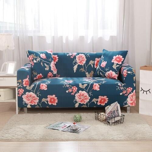 Stretch Slipcover Sectional Elastic Stretch Sofa Cover for Living Room Couch Cover L Shape Corner Armchair Cover 1/2/3/4 Seater
