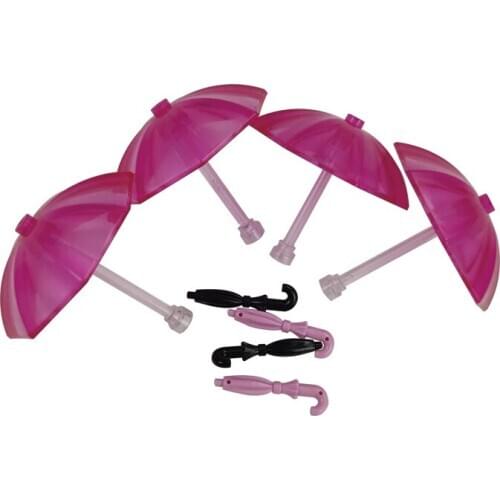 City Red Umbrella Model Promote Childrens Hobbies Educational Building Blocks Beautiful High Quality Cities