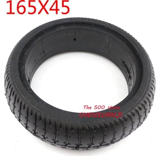Good quality 165x45 Solid Tire 6.5 inch for 6.5" Hoverboard Self Balancing Electric Scooter