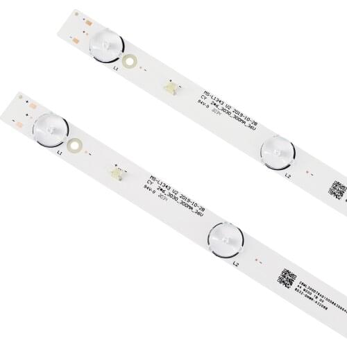 TVs LED Backlight Strips For PRESTIGIO PTV32SN02Z PTV32DN01Z_BK_CIS LED Bars MS-L1343 V2 Bands Rulers JL.D32061330-081AS