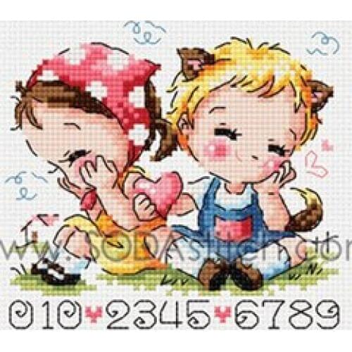 ZZ MM Gold Collection Counted Cross Stitch Kit Cross stitch RS cotton with cross stitch SODA 4148