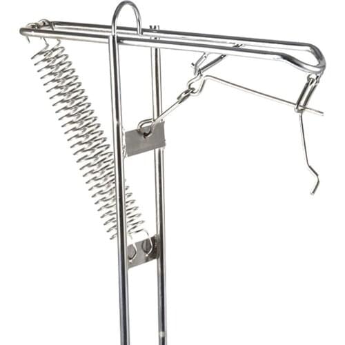 Adjustable Automatic Spring Fishing Rod Holder High Quality Metal Fishing Rod Bracket Fishing Tool