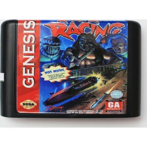 Rock N'Roll Racing 16 bit SEGA MD Game Card For Sega Mega Drive For Genesis
