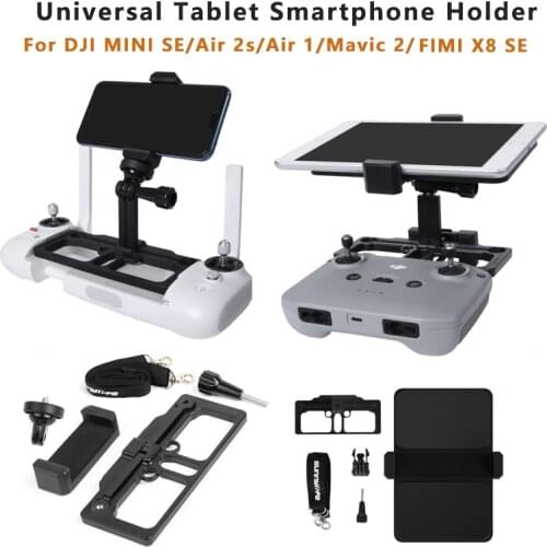 Foldable Holder for DJI Air 2S/Mavic Mini 2 /Pro Smartphone Tablet Remote Control Bracket For FIMI X8 SE/MINI Drone Accessories