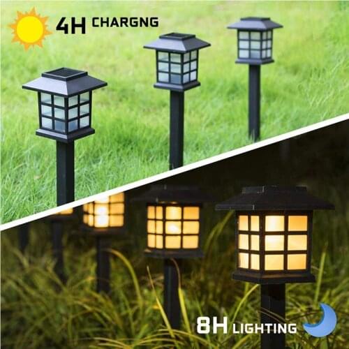 LED Solar Light Outdoor Solar Lamp Wall Light Waterproof Solar Lamp Solar Powered Sunlight Garden Landscape Decoration