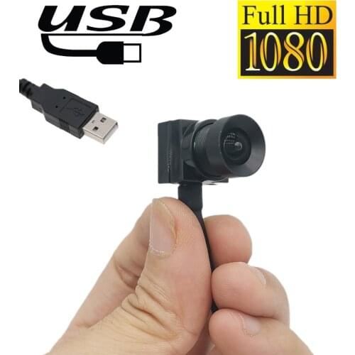 USB 2.0 Web Camera Fisheye Lens Mini Wide Angle 1080P Full HD Industry PC OTG UVC Micro Usb Camera Freezer Self-selling