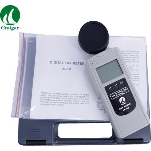 High Accuracy Lux Meter Light Meter Illuminometer AL-162 Measuring Range 0~50,000 Lux