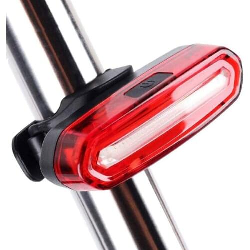 Bike Taillight Riding Rear light 120LM LED USB Chargeable Mountain Bike 4 Modes Cycling Light Tail-lamp Bicycle Warning Light