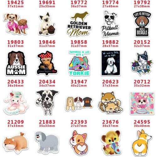 10 Pcs Cartoon Planar Resin Cabochons PR19425