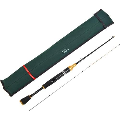 1M 2 Sections Lightweight Raft Boat Fishing Rod Titanium Tip Fiberglass Fishing Pole spinning rod pesca carp fishing