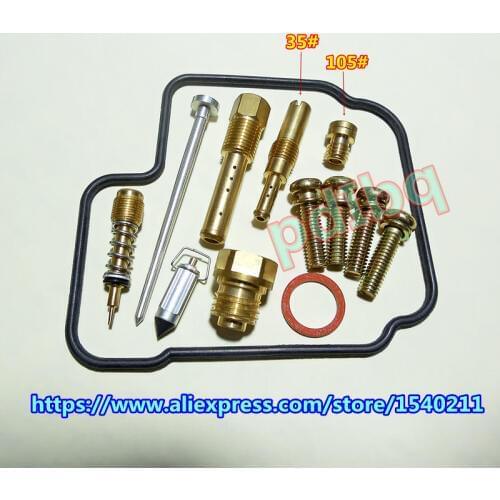 4 sets/pack )HMHonda CB-1 400CC/NC27 four-cylinder motorcycle road races Keihin carburetor repair kit Kit