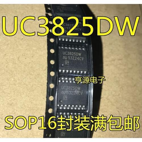 5pcs UC3825DW UC3825ADW UC3825 SOP-16