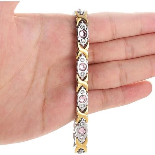 3 Kinds Of Colors Fashion Bracelet Jewelry Energy Health Balance Magnetic Bracelets Bracelets For Women C3R1