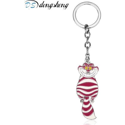 Dongsheng Fashion Accessories Unique Jewelry Keychain Fairy Cat Pendants Key Chain Cartoon Keyrings