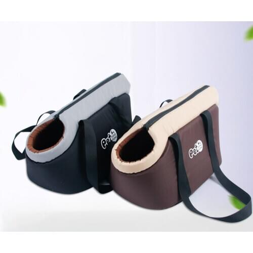 Breathable pet bag Out door Travel Pet Carriers Carrying For Dogs Cats Waterproof Shoulder Backpack Handbag Foldable Soft Bag