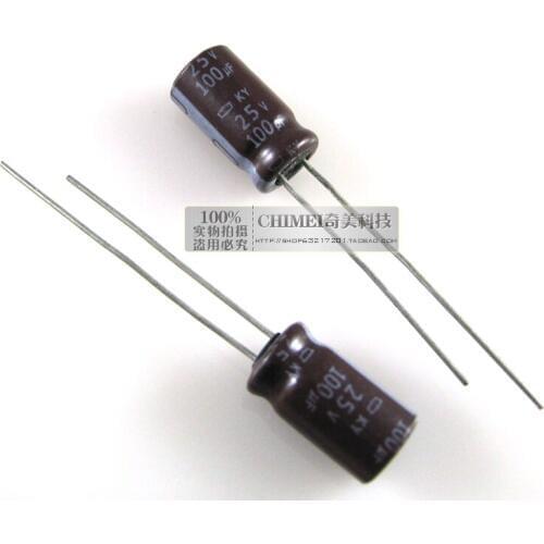 Electrolytic capacitor 25V 100UF capacitor