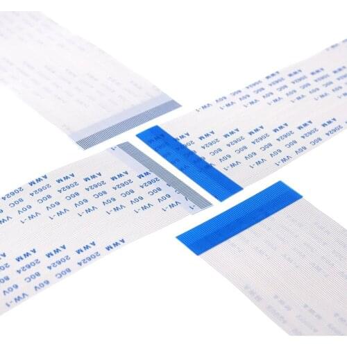 100pcs FFC FPC Flexible Flat Cable 68 PIN Reverse Contacts FFC 0.5 mm pitch Length 50 60 100 150 200 300 400 mm Opposite Type B