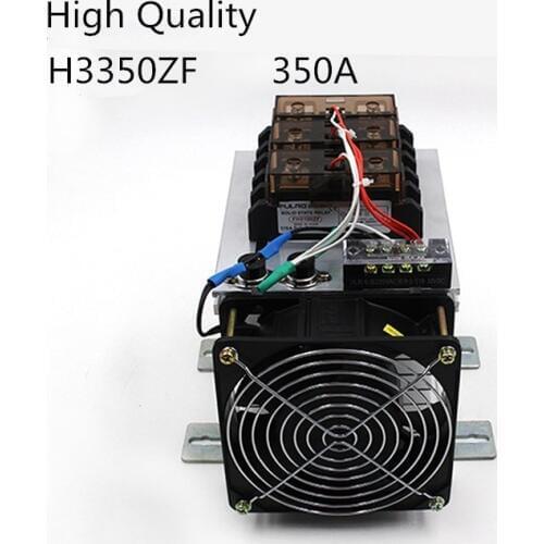 H3350ZF-3 three phase DC to AC 300A 24-480Vac industrial grade solid state relay set / SSR set