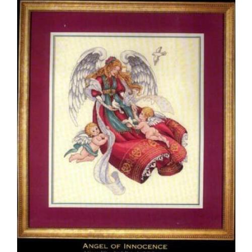 COTTON FREE delivery Top Quality hot selling lovely counted cross stitch kit angel of innocence dimensions 03836
