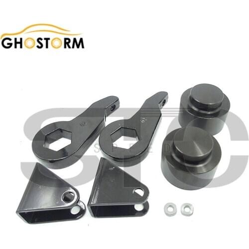 2' 2.5" 3" Front 3" Rear Lift Kit For 2003-2010 Hummer H2 4X4 4WD Shock Extenders + Tool Front + Rear Full Leveling Lift Kit