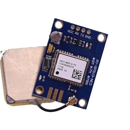 LTRIG custom 1Pcs GY-GPSV3-M8T NEO-M8T GPS antenna module compatible with LEA-5T LEA-6T and other high-precision timing data