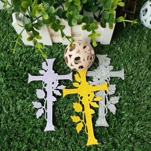 Jesus cross metal cutting Dies mould DIY scrapbook photo album relief handicraft mould paper card process embossing template