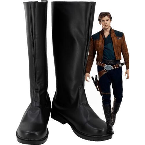 Star Cosplay Wa Cosplay Han Solo Boots High Quality Custom-made Shoes