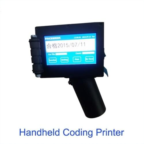 Made in China handheld inkjet printer/portable inkjet date coder/Printing Code Machine