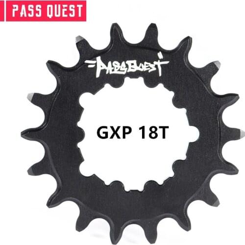 Pass Quest Bicycle Performance Bmx Special Disc Positive And Negative Teeth Wide Narrow Teeth GXP 64BCD 18T 22T 24T