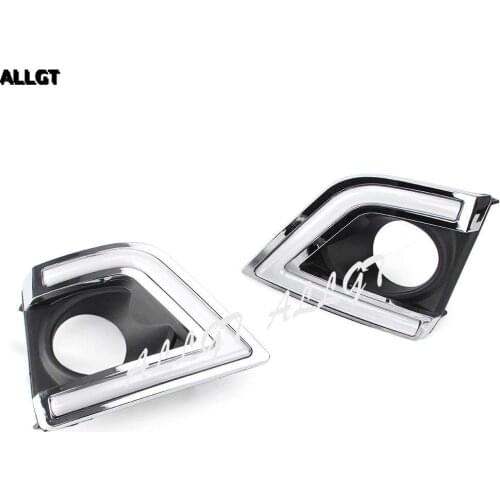 LED Daytime Running Light, 2Pcs DRL Fog Lamp for 2014 2015 Toyota Corolla 6000K White Light New