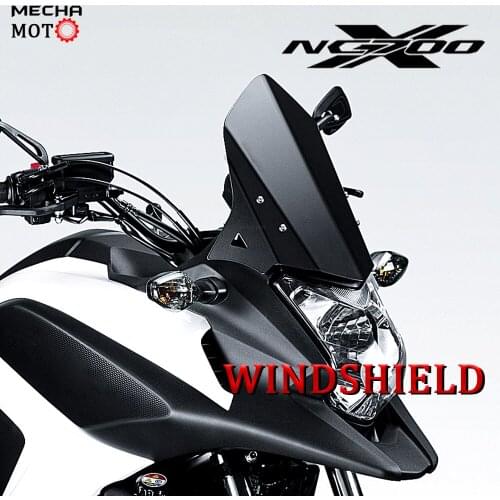 For HONDA nc700x windscreen NC 700X NC750X 750X 750 Windscreen windshield front car deflector Wind Shield Protector