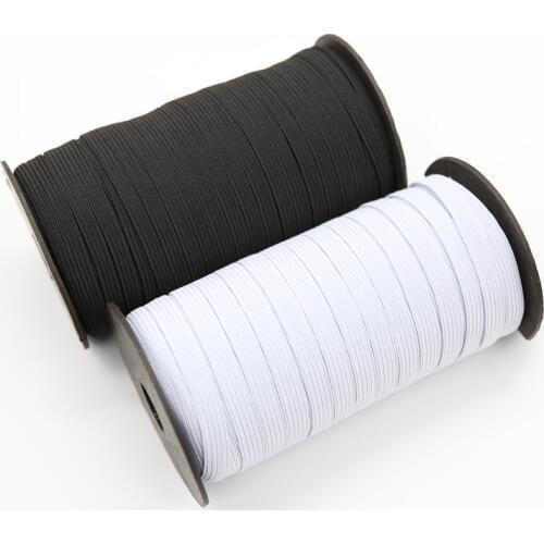 1m Woven Flat Knitted Elastic Craft Sewing Elastic Cord Elastic Band Sewing Stretch Rope
