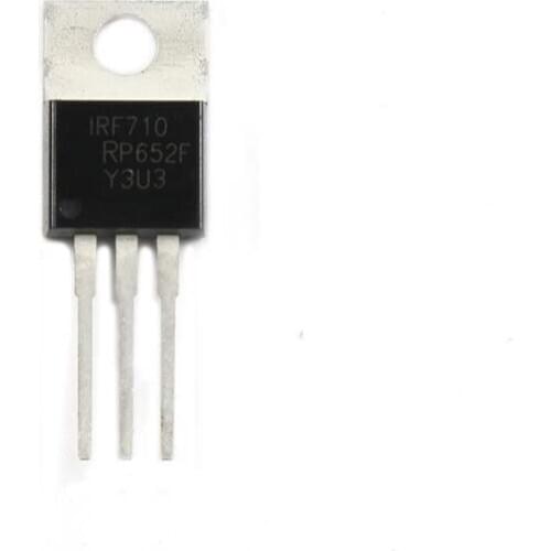 10pcs/lot IRF710 IRF710PBF TO-220 400V 2A 36W