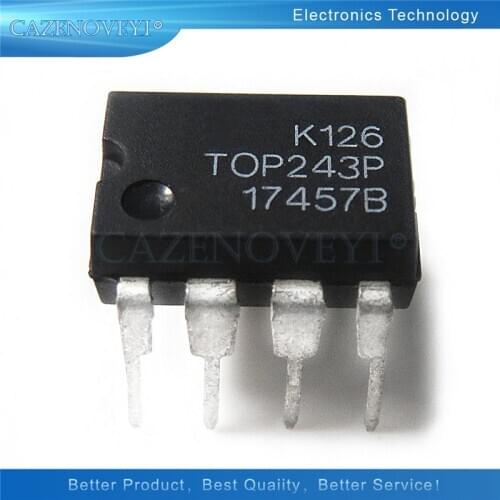 10pcs/lot TOP243PN TOP243P TOP243 DIP-7 In Stock