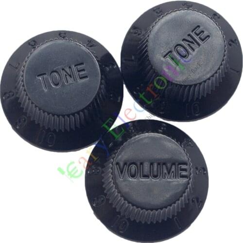 Wholesale and retail 20set 26mm Black knob Guitar tube potentiometer cap Volume Tone audio parts amp free shipping