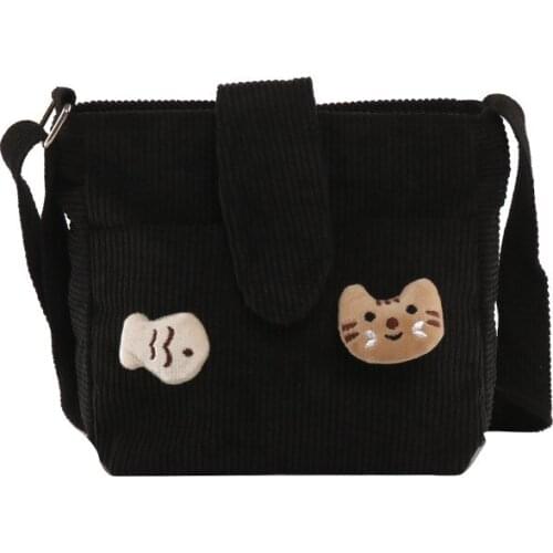 2020 Mini Canvas Korean Style Small Crossbody Shoulder Square Messenger Bags Casual Totes For Women Girls Students Tote Sac