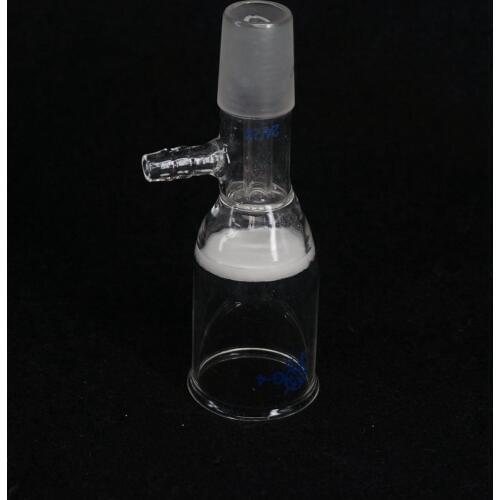 35ml Joint 24/29 Filter Funnel Sand Core G4 Coarse 4-7 Micron Lab Glass