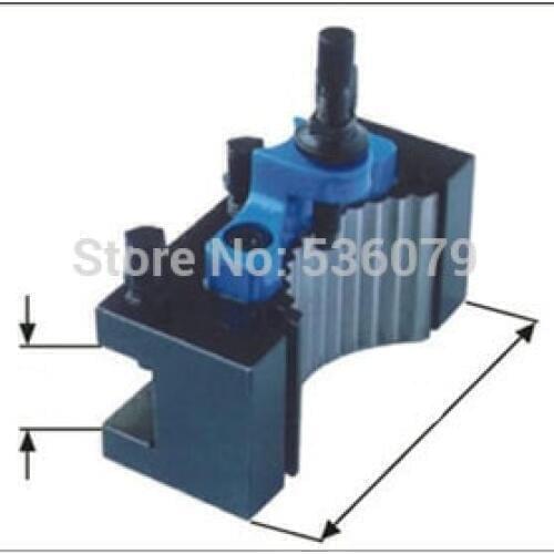 540-511 turning and facing holder, HAI DAO brand, Best for quick change tool post E5D, Clamping tool size: H(40mm)xL(180mm)