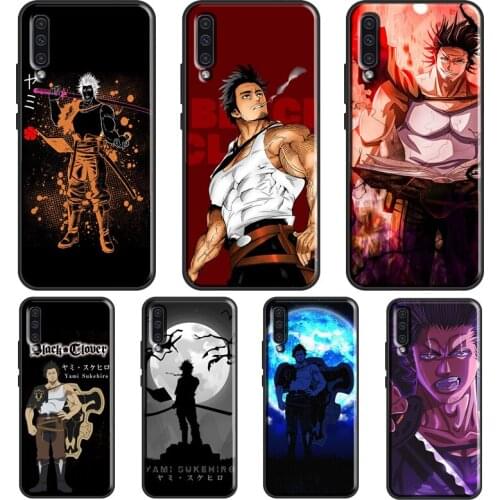 Yami Sukehiro Black Clover Anime Case For Samsung A32 A52 A72 A12 A42 A20S A30S A40 A50 A70 A21S A11 A31 A41 A51 A71 Cover