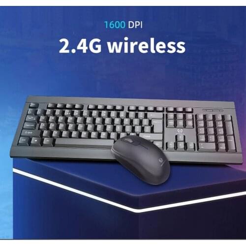 2.4G Wireless Keyboard and Mouse Protable Mini Keyboard Mouse Combo Set For Notebook Laptop Desktop PC Computer Smart TV PS4