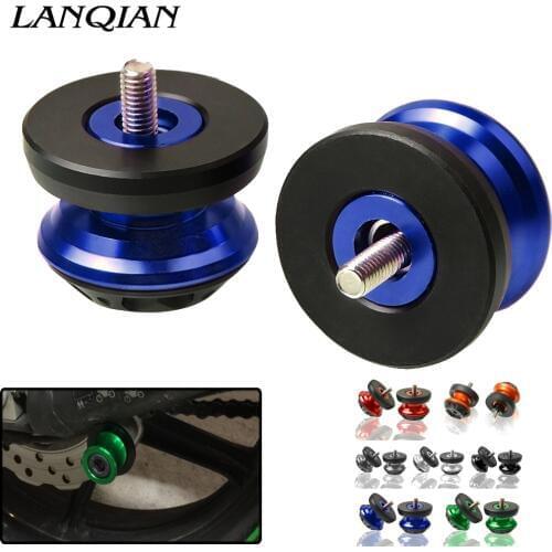 FOR 6MM 8MM 10MM Motorcycle Swingarm Sliders For Honda GSXR1000 GSX R1000 GSXR 1000 2001 2002 2003 2004 2005 2006 2007-2019