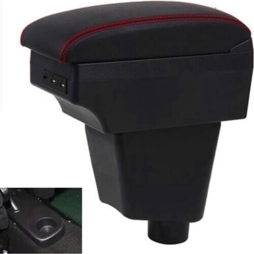 For Renault Captur Armrest Box Captur Mk1 Universal Car Central Armrest Storage Box